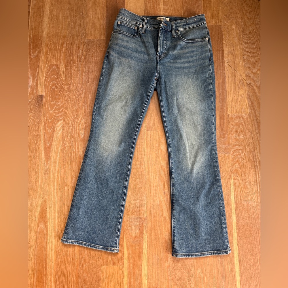 Madewell Kick Out Crop Jeans Size 28